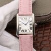 1:1 SUPER REPLICA CARTIER TANK LADIES K11 FACTORY PINK STRAP