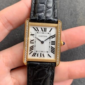 1:1 SUPER REPLICA CARTIER TANK K11 FACTORY WHITE DIAL