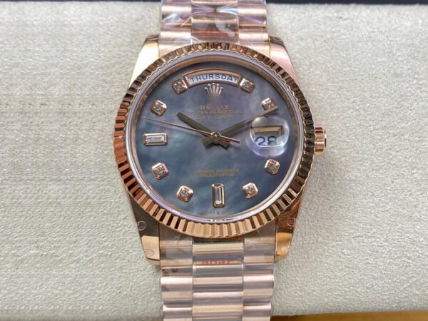1:1 SUPER REPLICA ROLEX DAY DATE 118235 36MM GM FACTORY GOLD STRAP