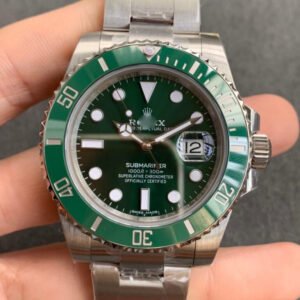 1:1 SUPER REPLICA ROLEX SUBMARINER 116610LV 40MM ZZ FACTORY V2S STAINLESS STEEL STRAP