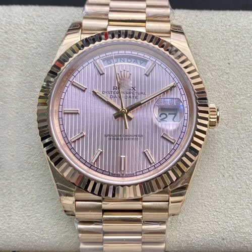 1:1 SUPER REPLICA ROLEX DAY DATE M228235-0005 EW FACTORY STAINLESS STEEL