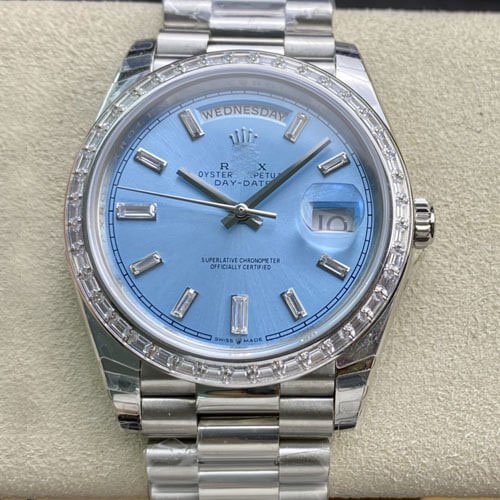 1:1 SUPER REPLICA ROLEX DAY DATE 228396TBR EW FACTORY STAINLESS STEEL
