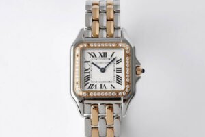 1:1 SUPER REPLICA PANTHERE DE CARTIER W3PN0007 27MM BV FACTORY DIAMOND BEZEL