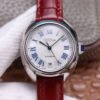 1:1 SUPER REPLICA CLE DE CARTIER WSCL0017 V6 FACTORY BROWN STRAP