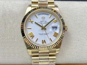 1:1 SUPER REPLICA ROLEX DAY DATE M228238-0042 EW FACTORY GOLD STRAP
