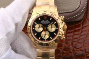 1:1 SUPER REPLICA ROLEX DAYTONA COSMOGRAPH M116508-0009 JH FACTORY BLACK DIAL