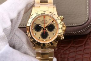 1:1 SUPER REPLICA ROLEX DAYTONA 116508 JH FACTORY GOLD CASE