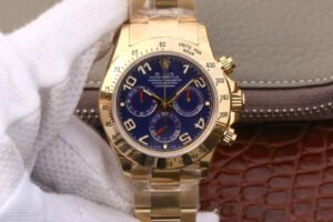 1:1 SUPER REPLICA ROLEX DAYTONA COSMOGRAPH 116528 JH FACTORY BLUE DIAL