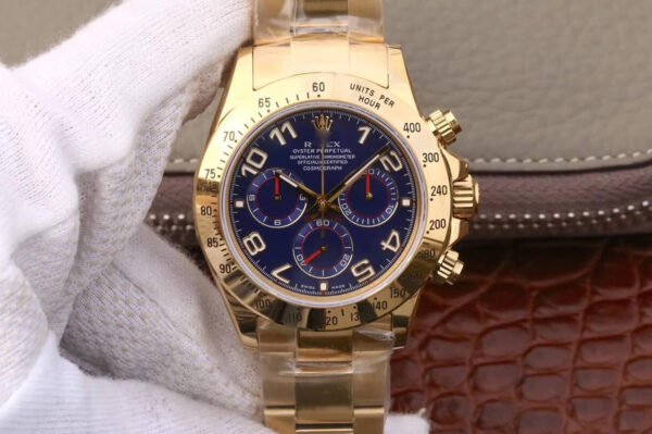1:1 SUPER REPLICA ROLEX DAYTONA COSMOGRAPH 116528 JH FACTORY BLUE DIAL
