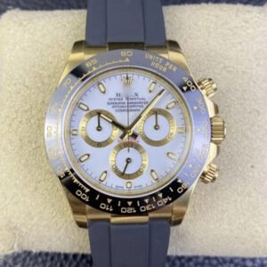 1:1 SUPER REPLICA ROLEX COSMOGRAPH DAYTONA M116518LN-0041 CLEAN FACTORY BLACK STRAP