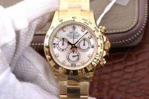 1:1 SUPER REPLICA ROLEX DAYTONA COSMOGRAPH 116528-78598 JH FACTORY WHITE DIAL