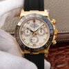 1:1 SUPER REPLICA ROLEX DAYTONA COSMOGRAPH M116518LN-0037 JH FACTORY RUBBER STRAP