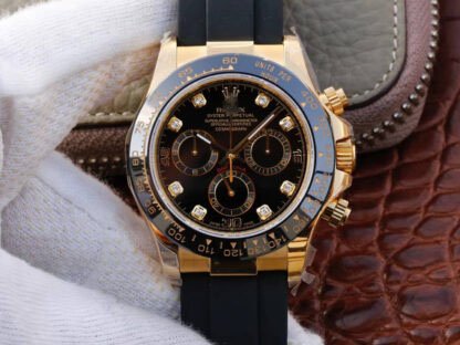 1:1 SUPER REPLICA ROLEX DAYTONA COSMOGRAPH M116518LN-0046 JH FACTORY STAINLESS STEEL BEZEL
