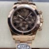 1:1 SUPER REPLICA ROLEX COSMOGRAPH DAYTONA M116505-0011 CLEAN FACTORY GOLD STAINLESS STEEL STRAP