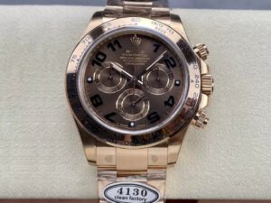 1:1 SUPER REPLICA ROLEX COSMOGRAPH DAYTONA M116505-0011 CLEAN FACTORY GOLD STAINLESS STEEL STRAP