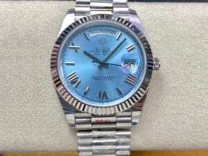 1:1 SUPER REPLICA ROLEX DAY DATE M228236-0012 EW FACTORY SKY BLUE DIAL