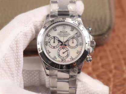 1:1 SUPER REPLICA ROLEX DAYTONA COSMOGRAPH 116520-78590 JH FACTORY WHITE DIAL
