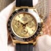 1:1 SUPER REPLICA ROLEX DAYTONA M116518LN-0042 NOOB FACTORY CHAMPAGNE DIAL 4130 MOVEMENT