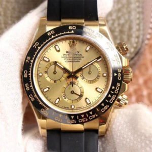 1:1 SUPER REPLICA ROLEX DAYTONA M116518LN-0042 NOOB FACTORY CHAMPAGNE DIAL 4130 MOVEMENT