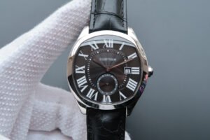 1:1 SUPER REPLICA DRIVE DE CARTIER WSNM0009 V6 FACTORY BLACK STRAP