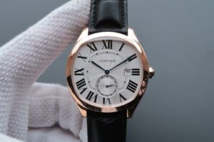 1:1 SUPER REPLICA DRIVE DE CARTIER WGNM0003 V6 FACTORY BLACK STRAP