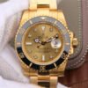 1:1 SUPER REPLICA ROLEX SUBMARINER 116618 NOOB FACTORY GOLD STRAP