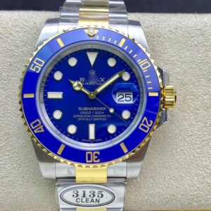 1:1 SUPER REPLICA ROLEX SUBMARINER 116613LB-97203 CLEAN FACTORY STAINLESS STEEL STRAP