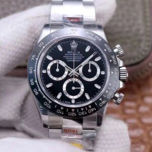 1:1 SUPER REPLICA ROLEX COSMOGRAPH DAYTONA M116500LN-0002 NOOB FACTORY 4130 MOVEMENT