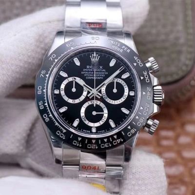 1:1 SUPER REPLICA ROLEX COSMOGRAPH DAYTONA M116500LN-0002 NOOB FACTORY 4130 MOVEMENT