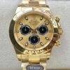 1:1 SUPER REPLICA ROLEX DAYTONA M116508-0014 BT FACTORY CHAMPAGNE DIAL