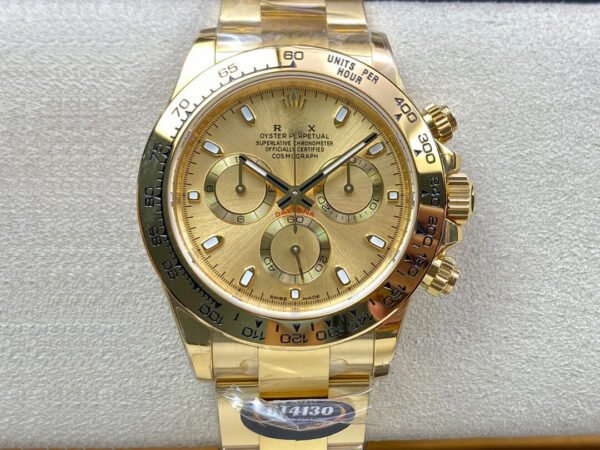 1:1 SUPER REPLICA ROLEX DAYTONA M116508-0003 BT FACTORY STAINLESS STEEL