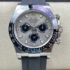 1:1 SUPER REPLICA ROLEX DAYTONA M116519LN-0027 BT FACTORY BLACK RUBBER STRAP