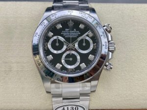 1:1 SUPER REPLICA ROLEX COSMOGRAPH DAYTONA M116509-0055 CLEAN FACTORY BLACK DIAL