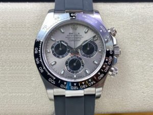 1:1 SUPER REPLICA ROLEX COSMOGRAPH DAYTONA M116519LN-0027 CLEAN FACTORY RUBBER STRAP