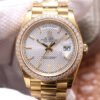 1:1 SUPER REPLICA ROLEX DAY DATE M228348RBR-0005 EW FACTORY DIAMOND-SET BEZEL