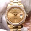 1:1 SUPER REPLICA ROLEX DAY DATE M228348RBR-0008 EW FACTORY DIAMOND-SET BEZEL