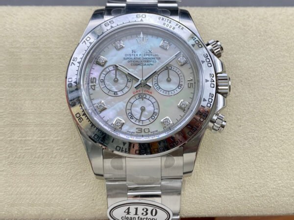 1:1 SUPER REPLICA ROLEX COSMOGRAPH DAYTONA M116509-0064 CLEAN FACTORY STAINLESS STEEL CASE