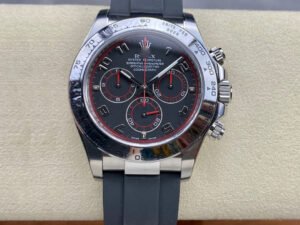 1:1 SUPER REPLICA ROLEX COSMOGRAPH DAYTONA 116509 CLEAN FACTORY RUBBER STRAP