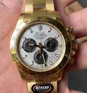 1:1 SUPER REPLICA ROLEX DAYTONA M116508-0015 BT FACTORY WHITE DIAL