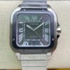 1:1 SUPER REPLICA CARTIER SANTOS WSSA0037 GF FACTORY V2 SILVER STRAP