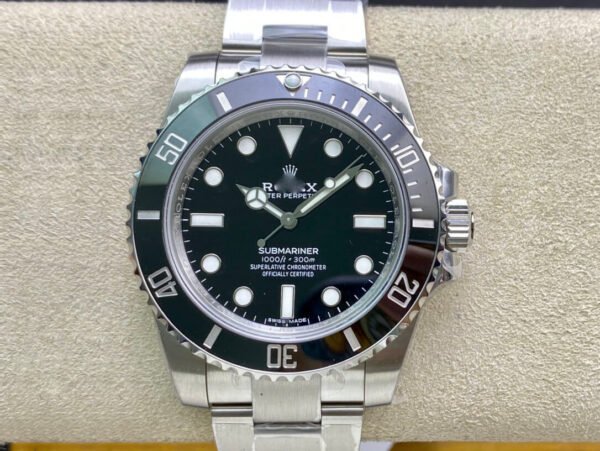 1:1 SUPER REPLICA ROLEX SUBMARINER 114060-97200 VS FACTORY BLACK DIAL