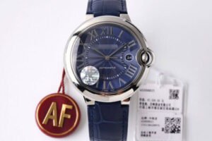 1:1 SUPER REPLICA BALLON BLEU DE CARTIER 42MM WSBB0027 AF FACTORY BLUE STRAP