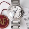 1:1 SUPER REPLICA BALLON BLEU DE CARTIER 28MM W4BB0015 AF FACTORY DIAMOND-SET BEZEL