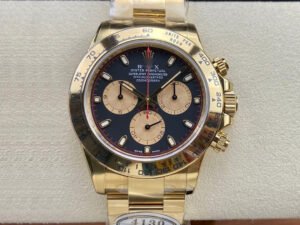 1:1 SUPER REPLICA ROLEX COSMOGRAPH DAYTONA M116508-0009 CLEAN FACTORY GOLD STRAP