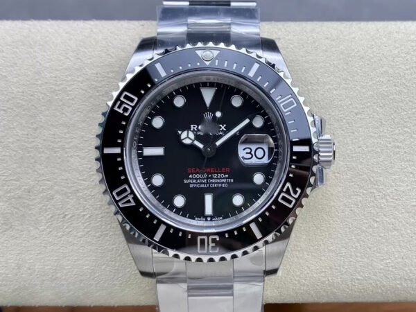 1:1 SUPER REPLICA ROLEX SEA DWELLER M126600-0002 VS FACTORY STAINLESS STEEL