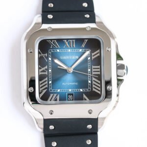 1:1 SUPER REPLICA CARTIER SANTOS WSSA0030 GF FACTORY V2 STAINLESS STEEL BEZEL