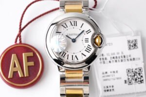 1:1 SUPER REPLICA BALLON BLEU DE CARTIER 28MM W69007Z3 AF FACTORY WHITE DIAL