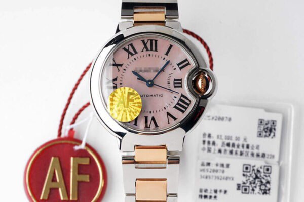 1:1 SUPER REPLICA BALLON BLEU DE CARTIER 33MM W6920070 AF FACTORY STAINLESS STEEL