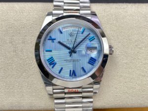 1:1 SUPER REPLICA ROLEX DAY DATE M228206-0001 EW FACTORY STAINLESS STEEL STRAP