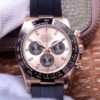1:1 SUPER REPLICA ROLEX DAYTONA M116515LN-0021 NOOB FACTORY PINK DIAL 4130 MOVEMENT